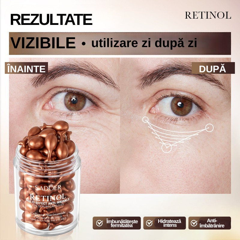 Capsule Anti-Îmbătrânire pentru Ochi