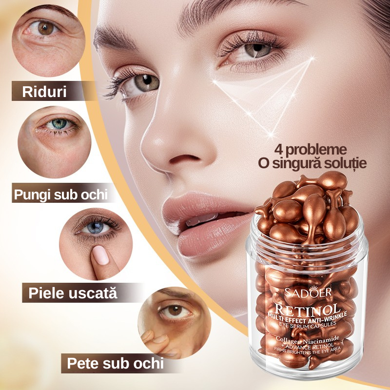 Capsule Anti-Îmbătrânire pentru Ochi
